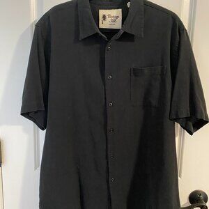Vintage Silk 100% Silk Men's Button Down